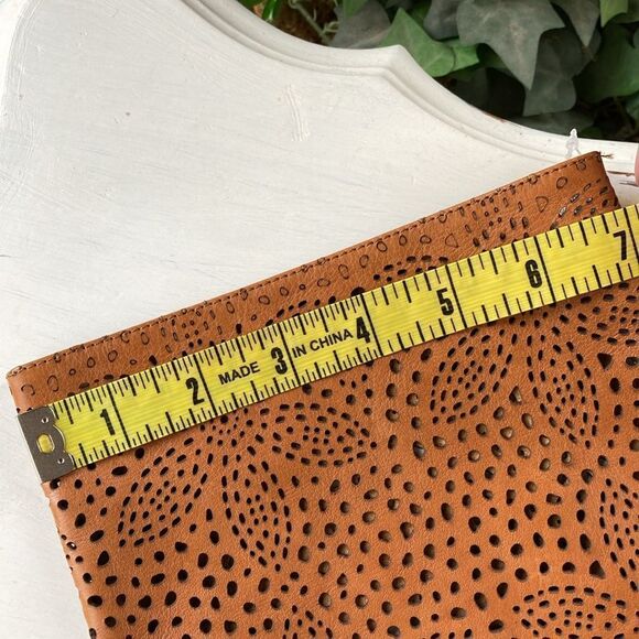 PAOLA FRANI Perforated Tall Leather Boots Made in Italy Size 6 EUC - Picture 14 of 16